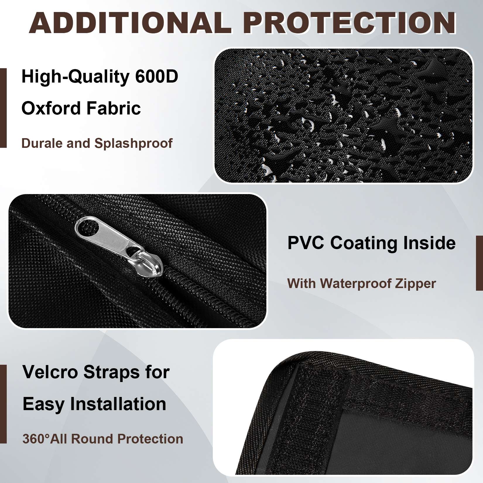 55-Inch Solid Wood Weatherproof Outdoor TV Enclosure