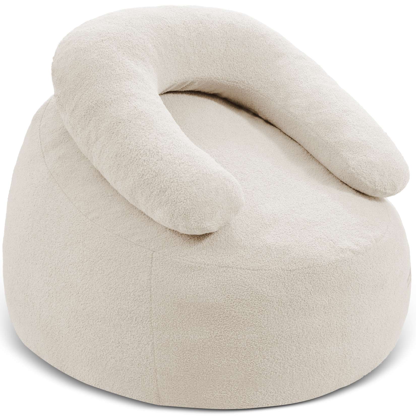 Bean Bag Chair with U-Shaped Pillow