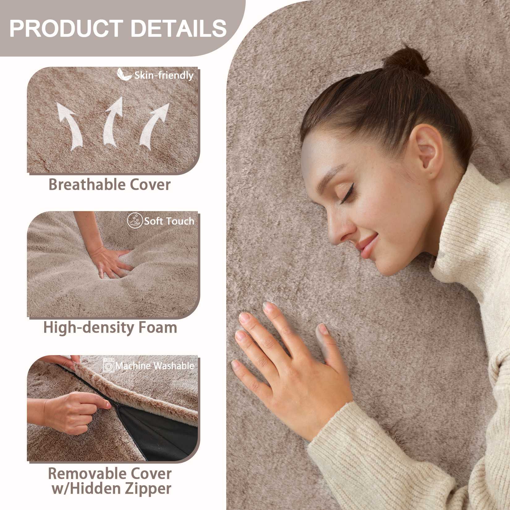 4 in 1 Bean Bag Chair