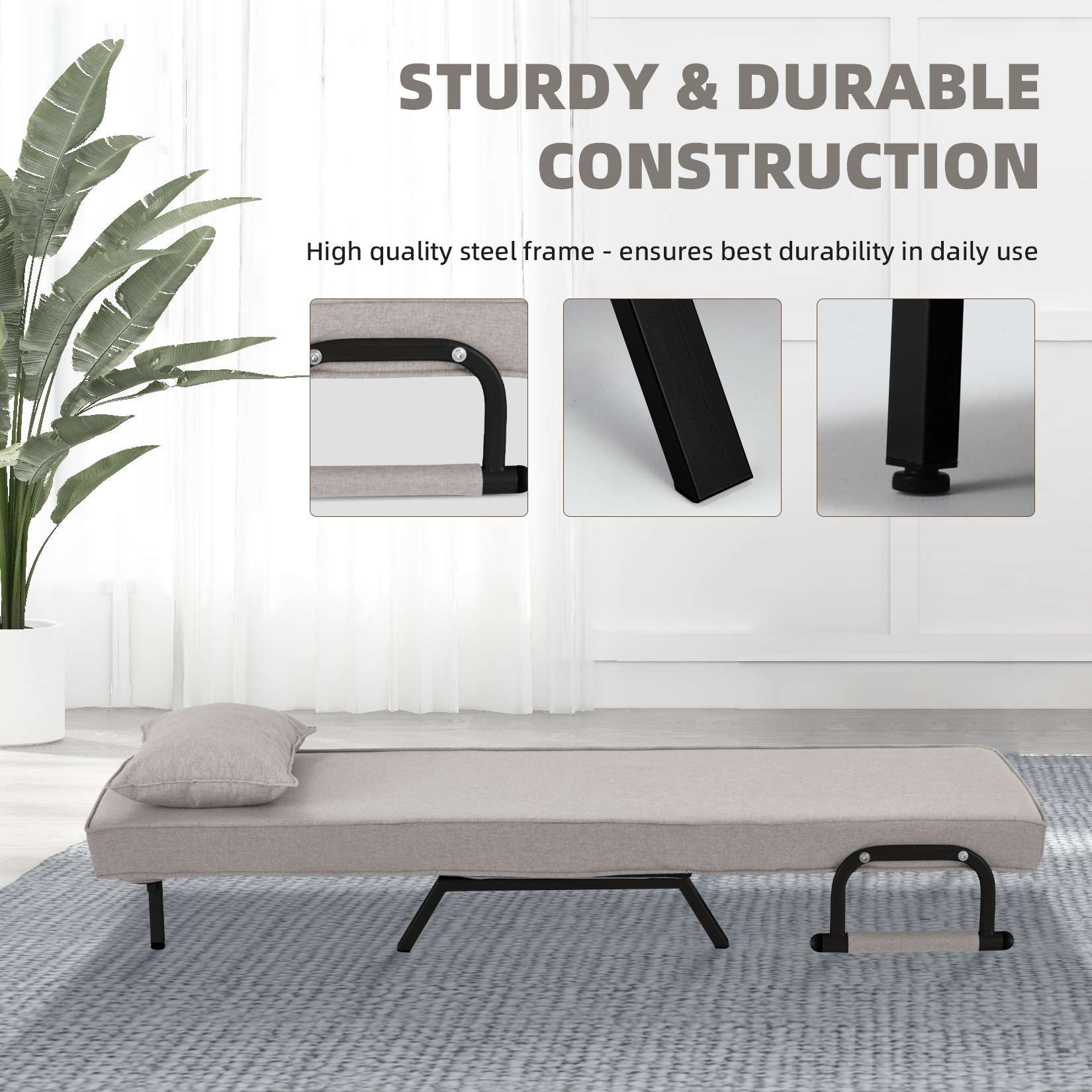 Avocahom Convertible Sofa Bed Sleeper Chair