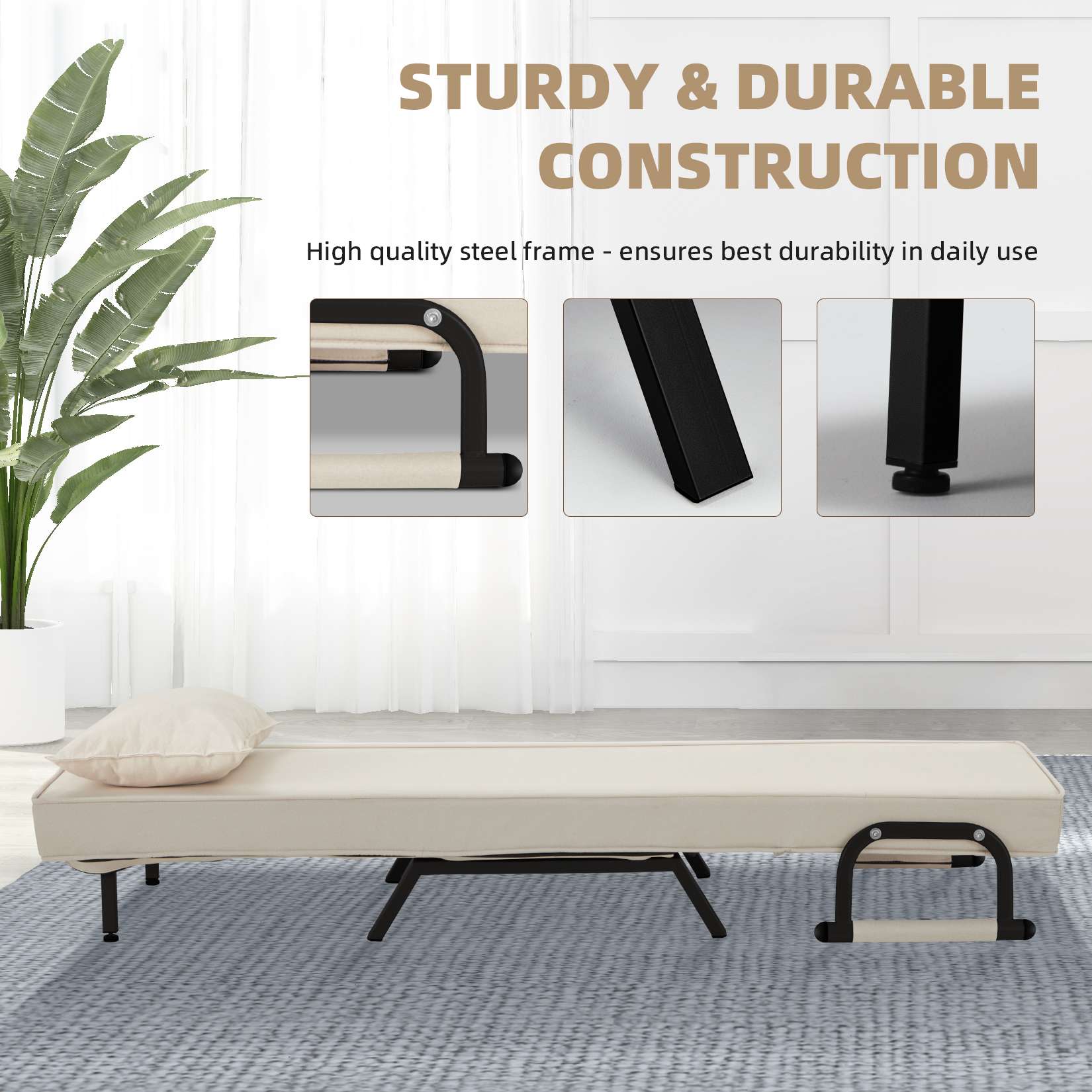 Avocahom Convertible Sofa Bed Sleeper Chair