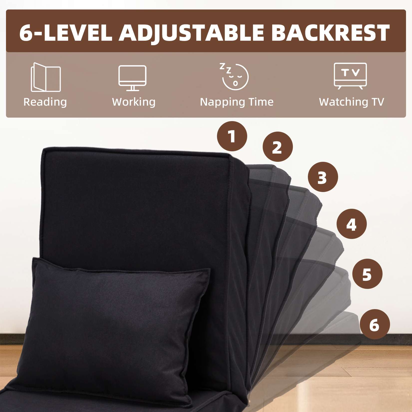 Avocahom Convertible Sofa Bed Sleeper Chair