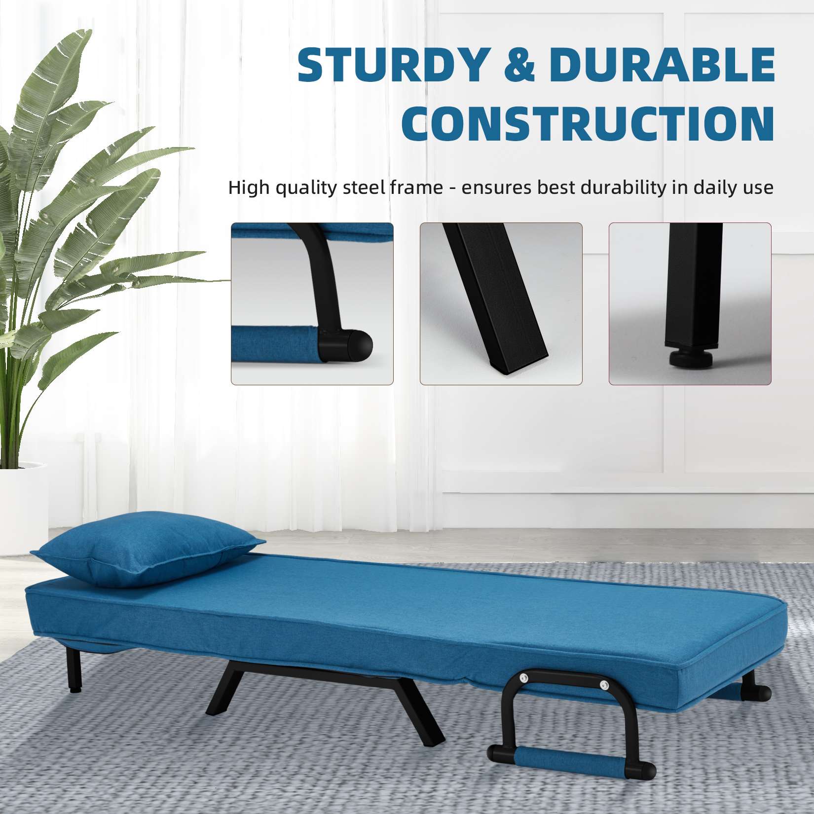 Avocahom Convertible Sofa Bed Sleeper Chair