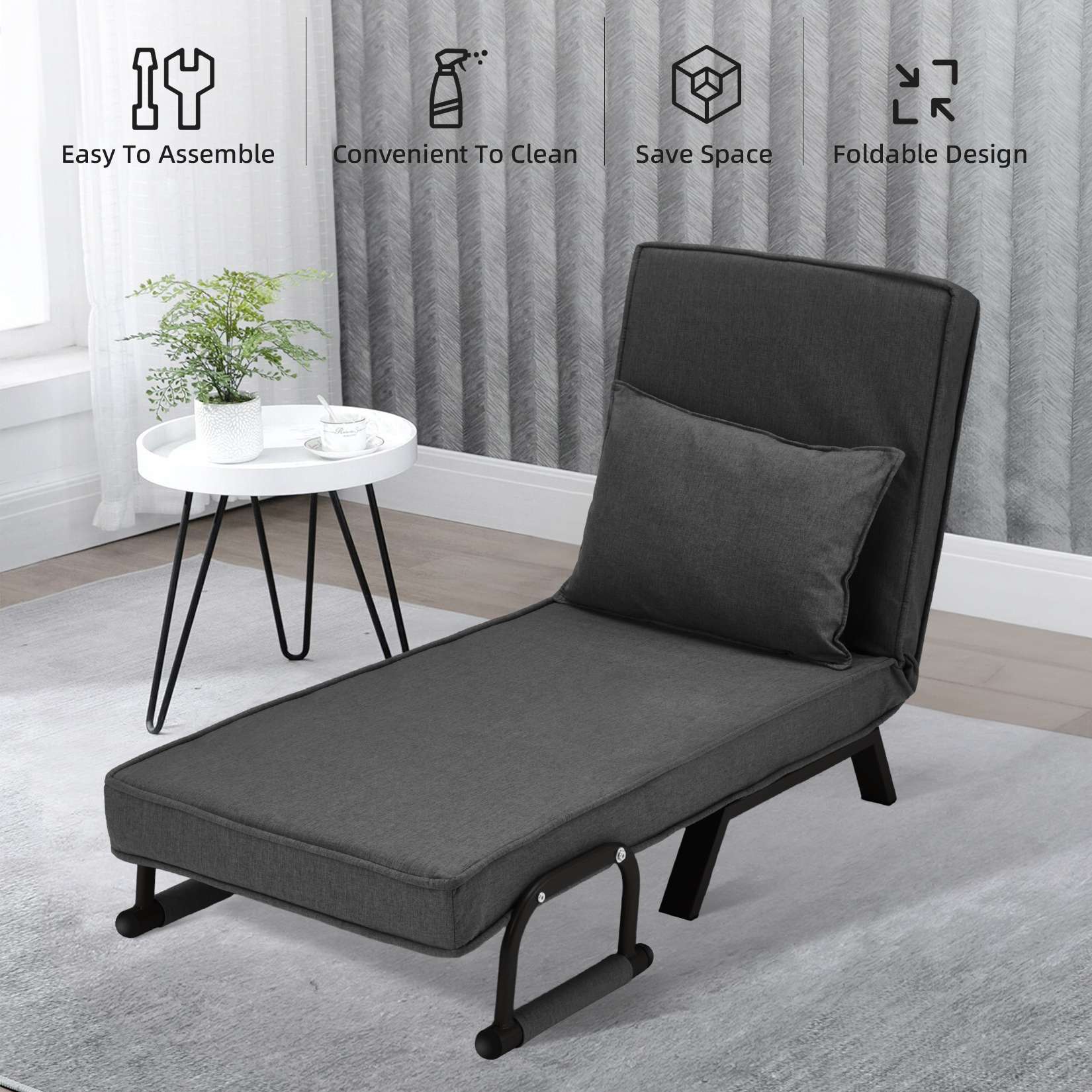 Avocahom Convertible Sofa Bed Sleeper Chair