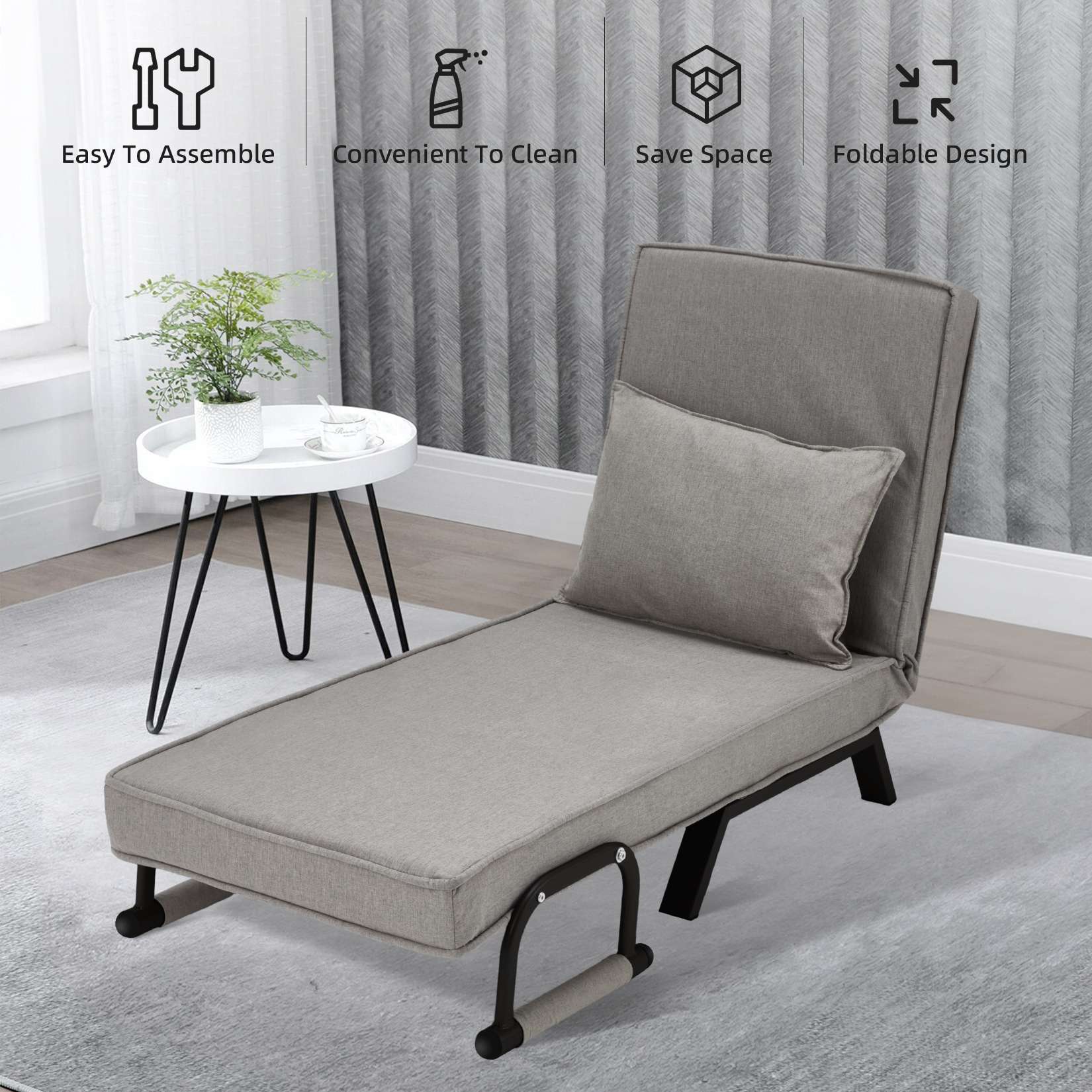 Avocahom Convertible Sofa Bed Sleeper Chair