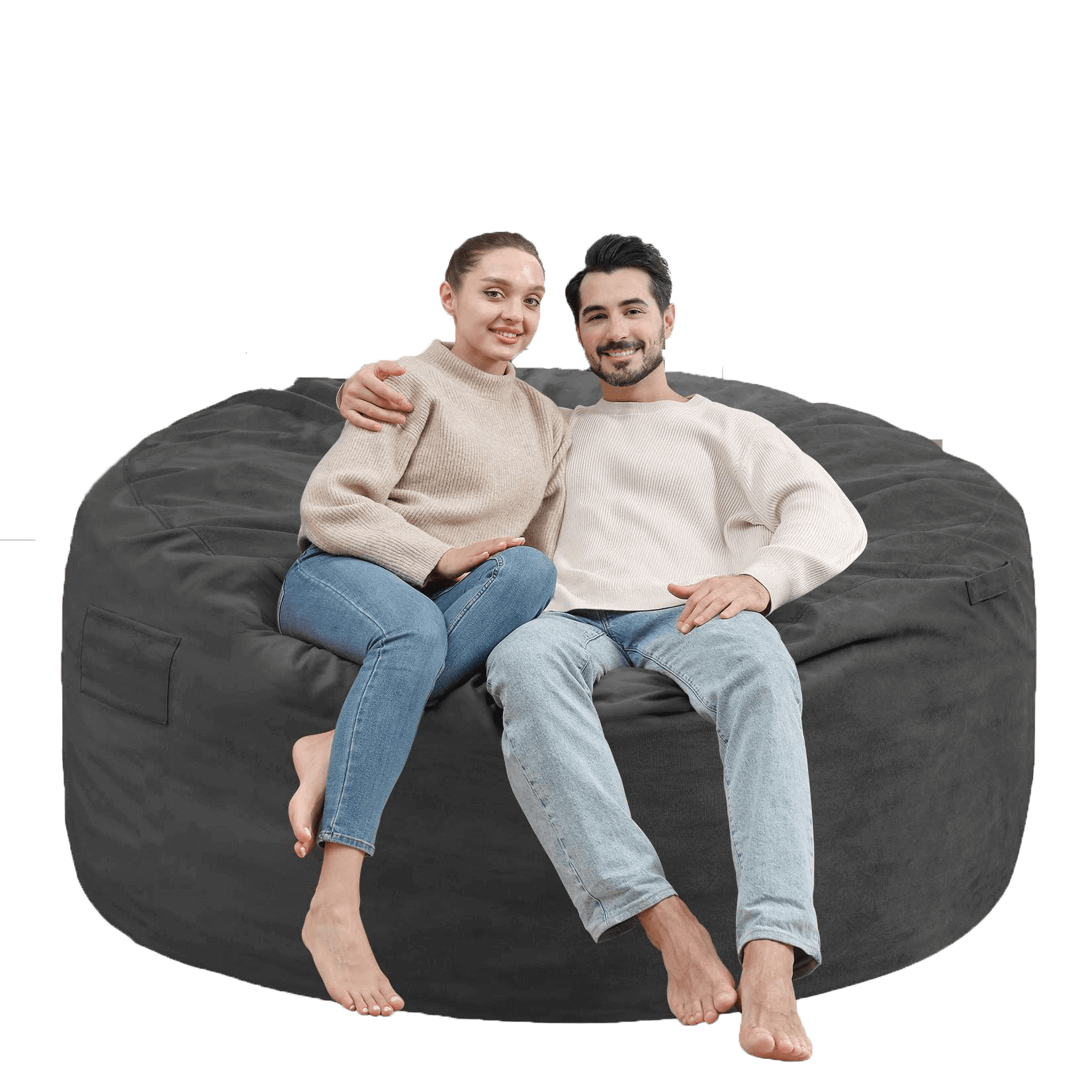 Avocahom Dutch Velvet Bean Bag Chair