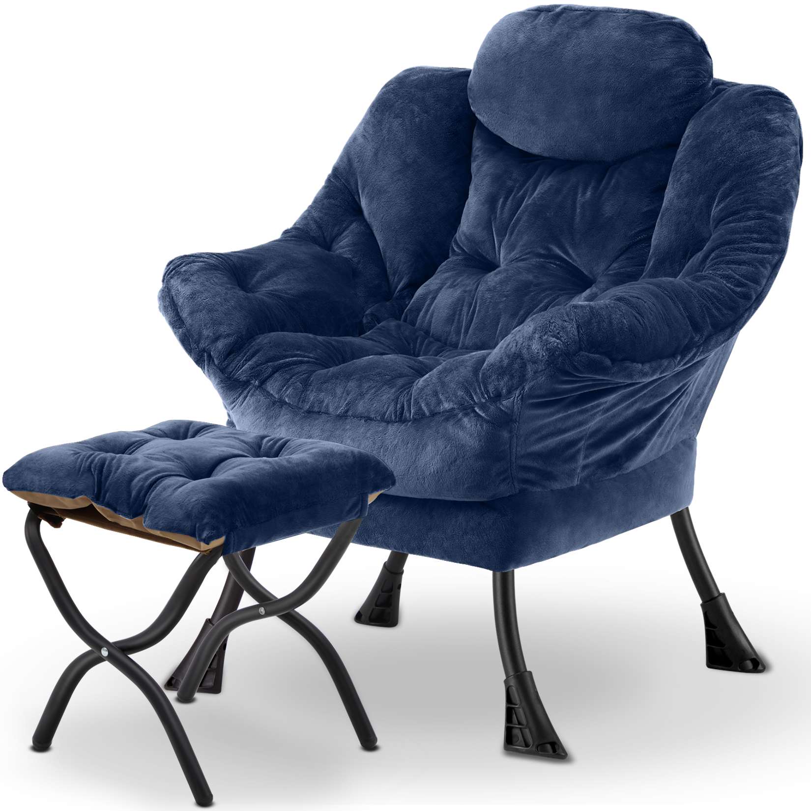 Avocahom Lazy Chair with Folding Ottoman