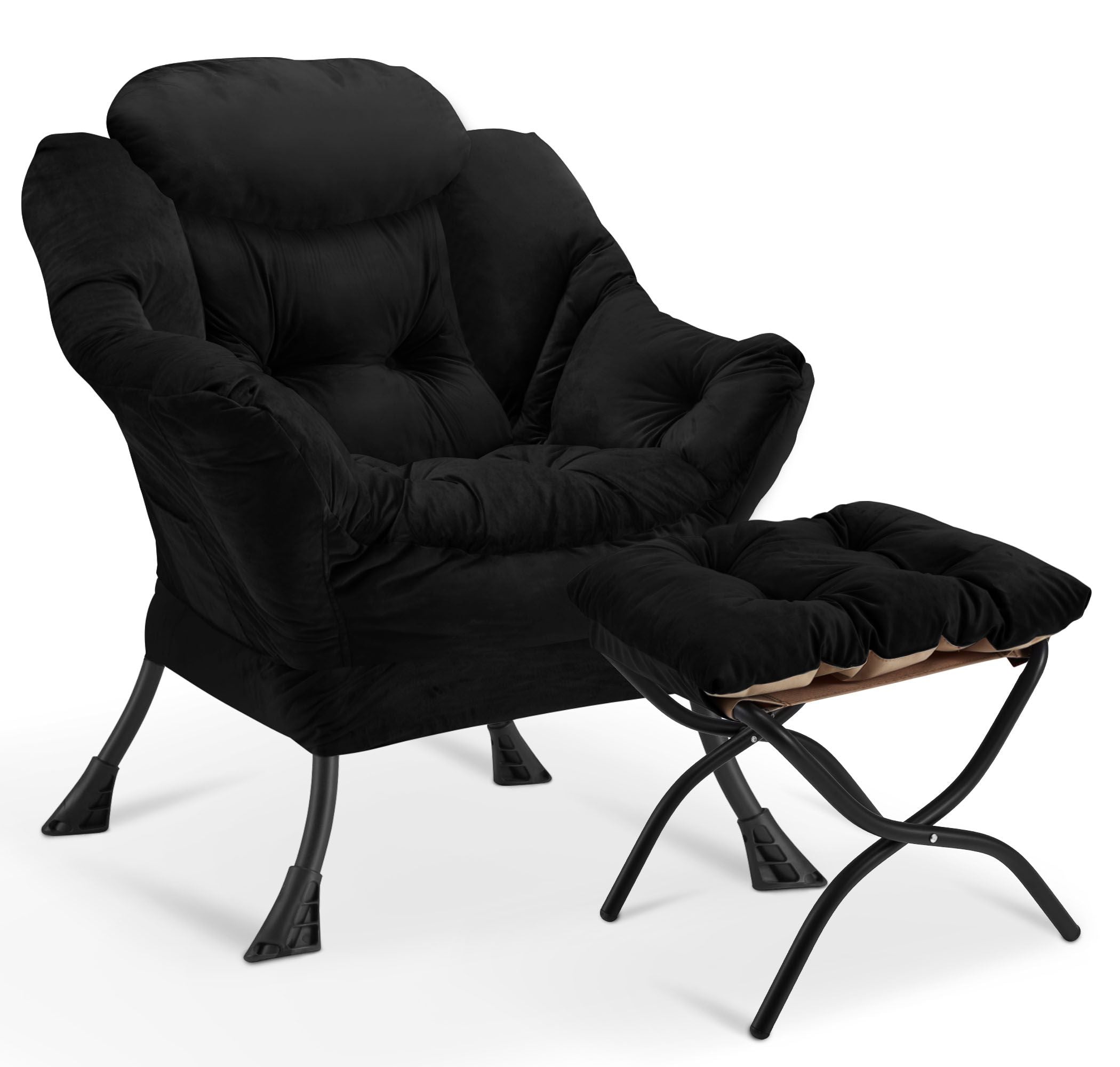 Avocahom Lazy Chair with Folding Ottoman