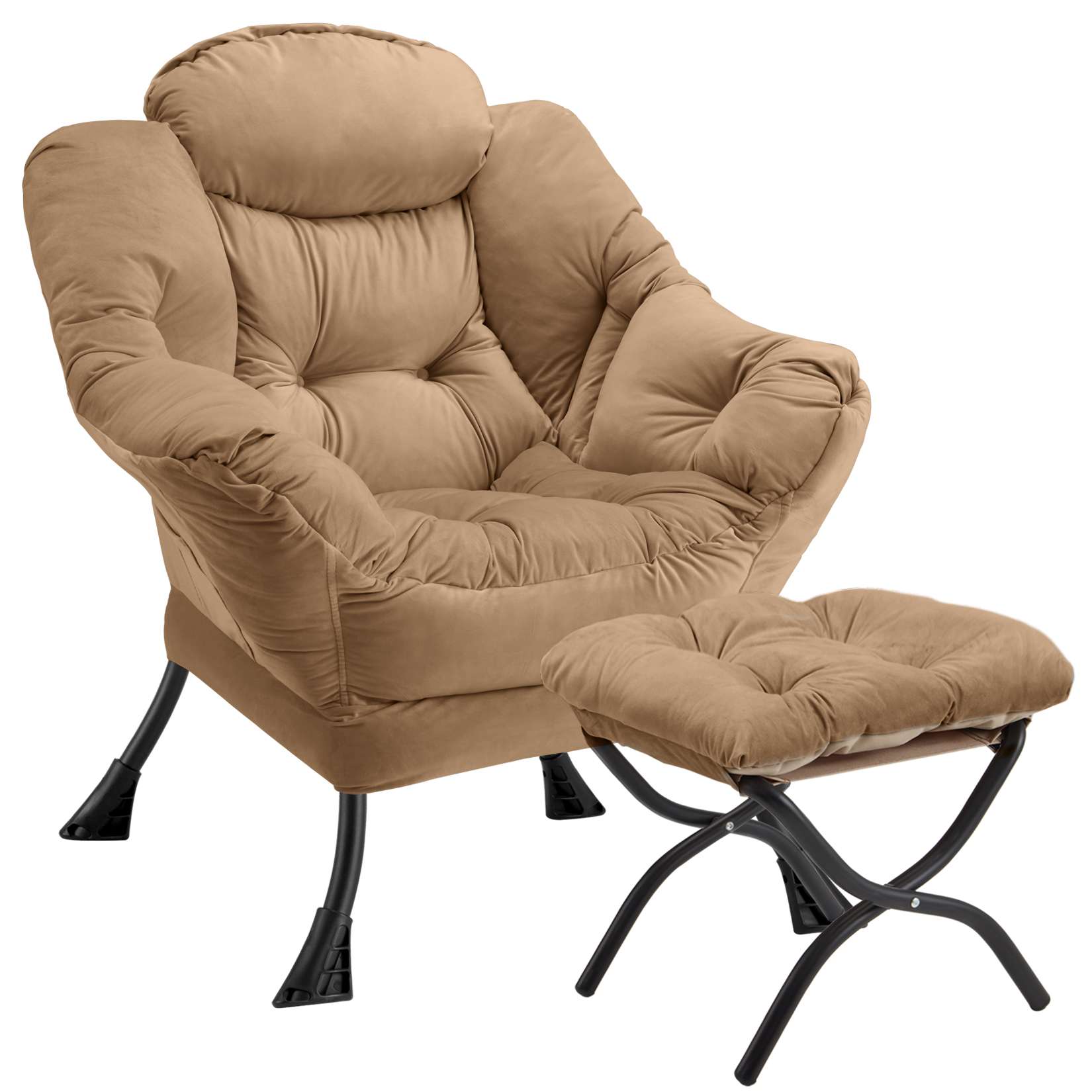 Avocahom Lazy Chair with Folding Ottoman