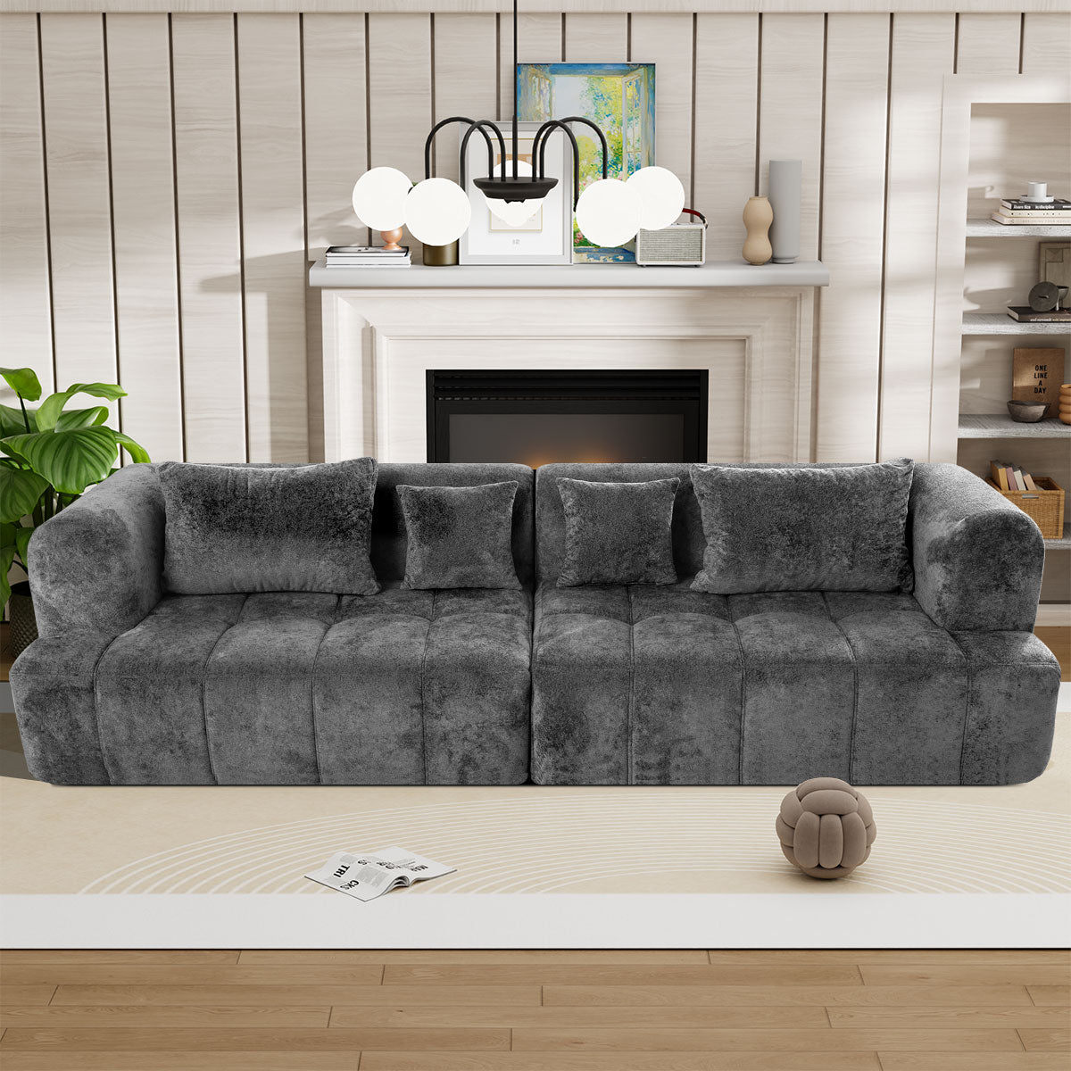 103" Modular Sectional Sofa Couch