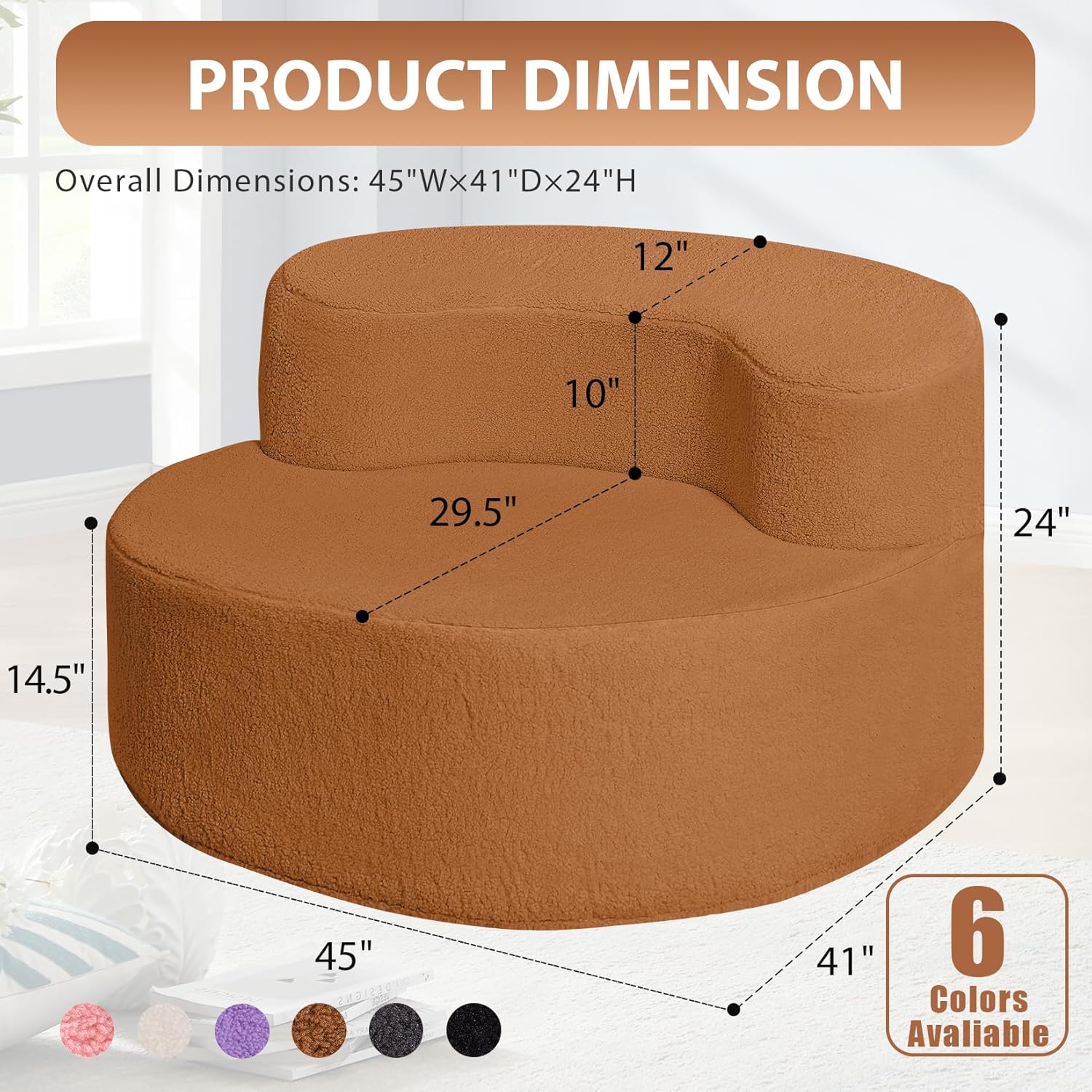 Round Bean Bag Chair