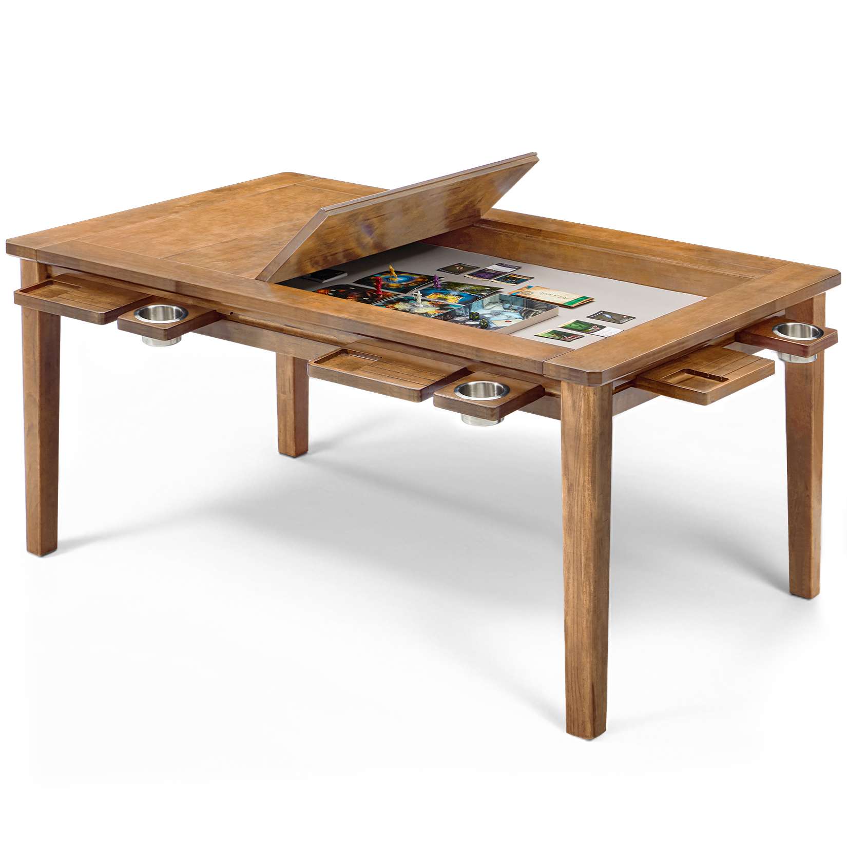 Avocahom Board Game Table for 4-6 with Removable Table Top