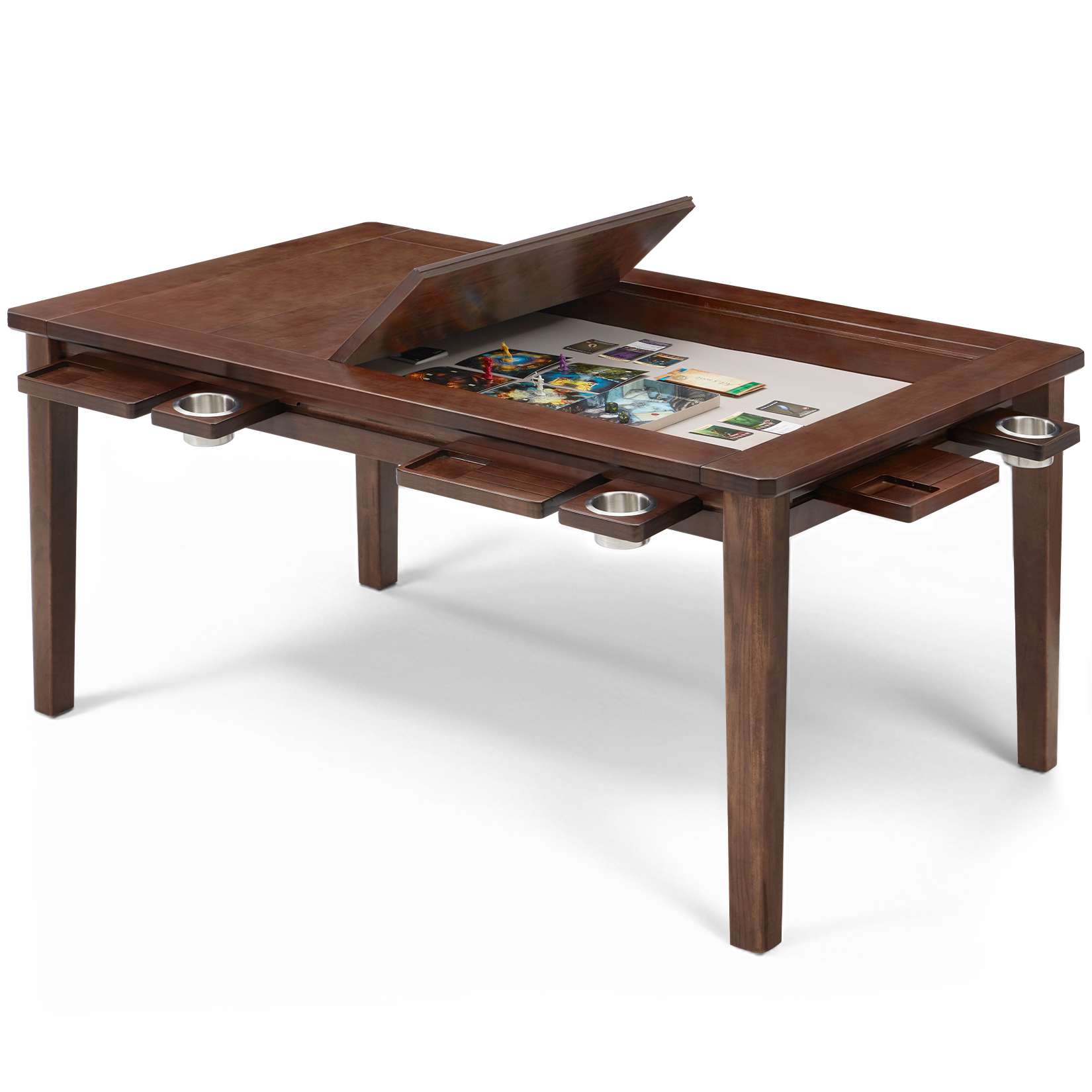 Avocahom Board Game Table for 4-6 with Removable Table Top