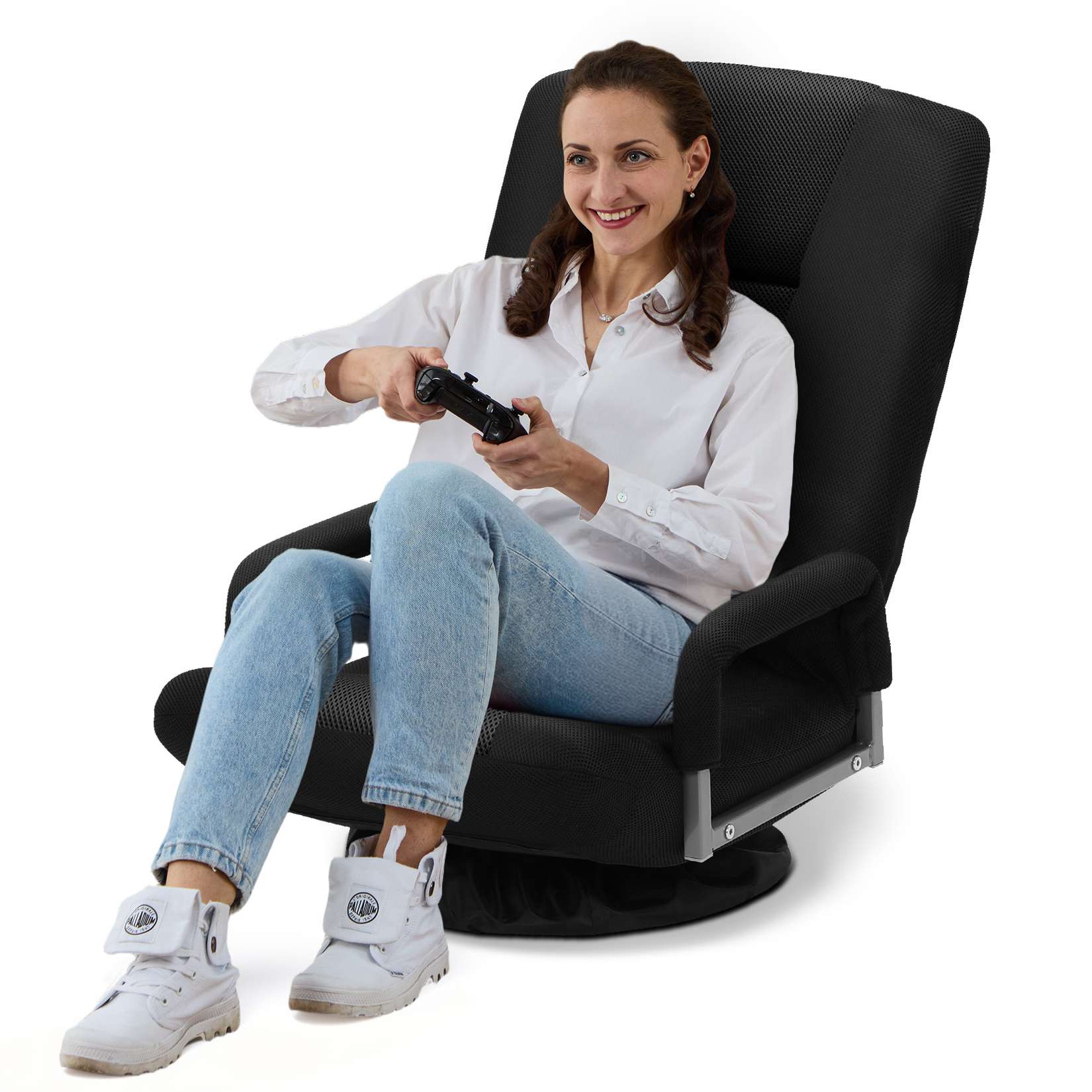 Avocahom Swivel Floor Gaming Chair w/Armrests