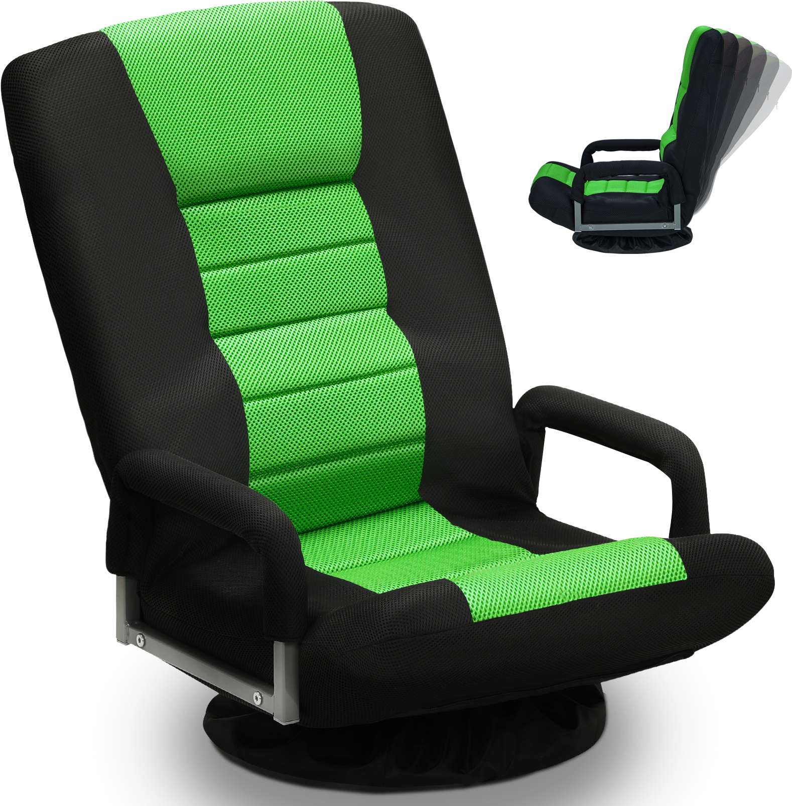 Avocahom Swivel Floor Gaming Chair w/Armrests