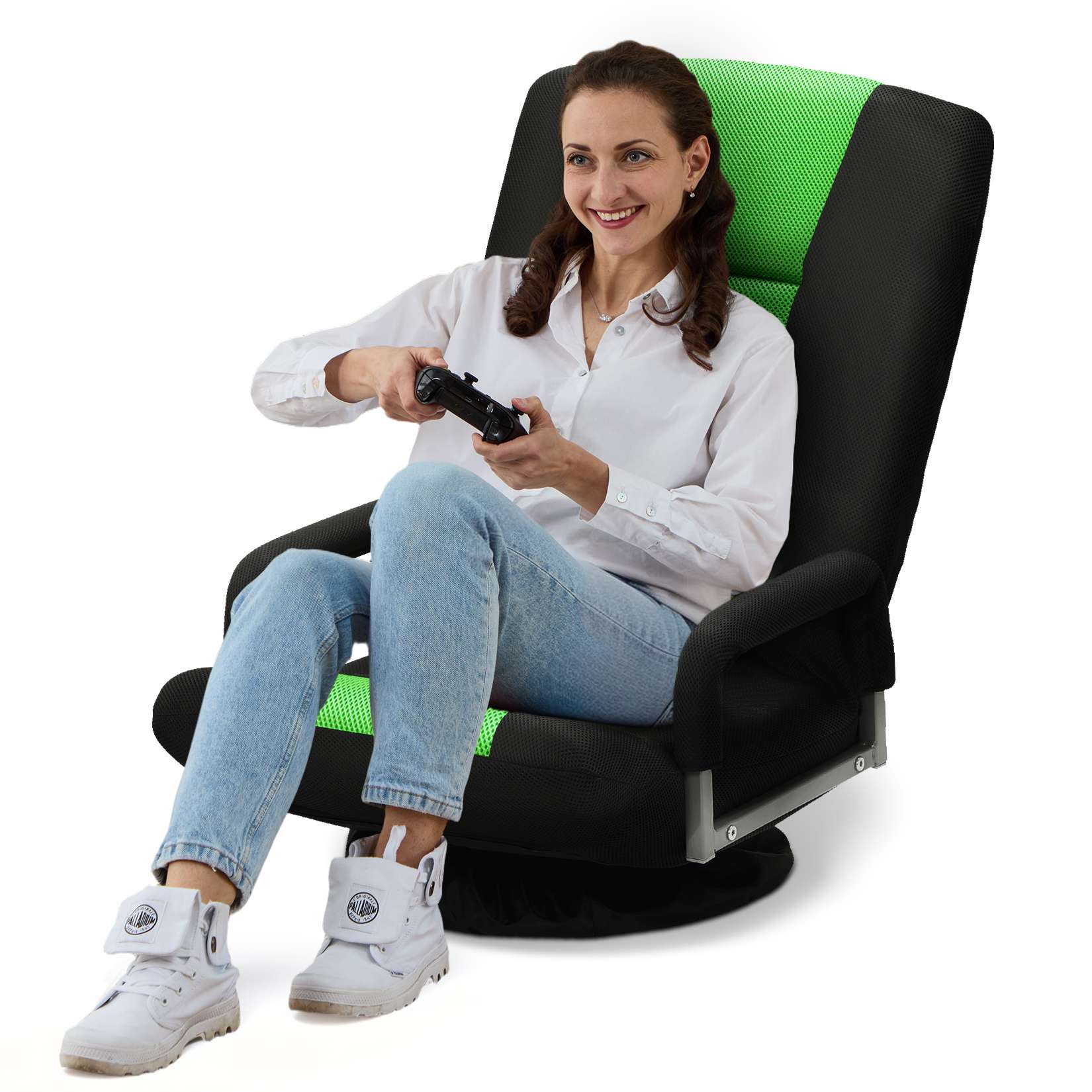 Avocahom Swivel Floor Gaming Chair w/Armrests
