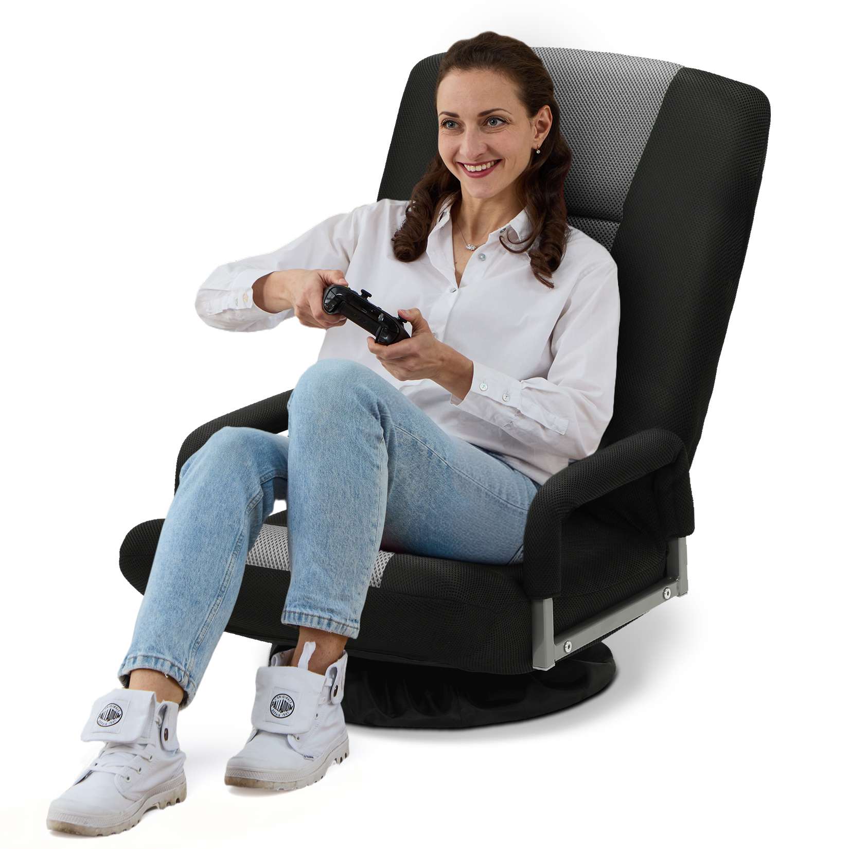 Avocahom Swivel Floor Gaming Chair w/Armrests