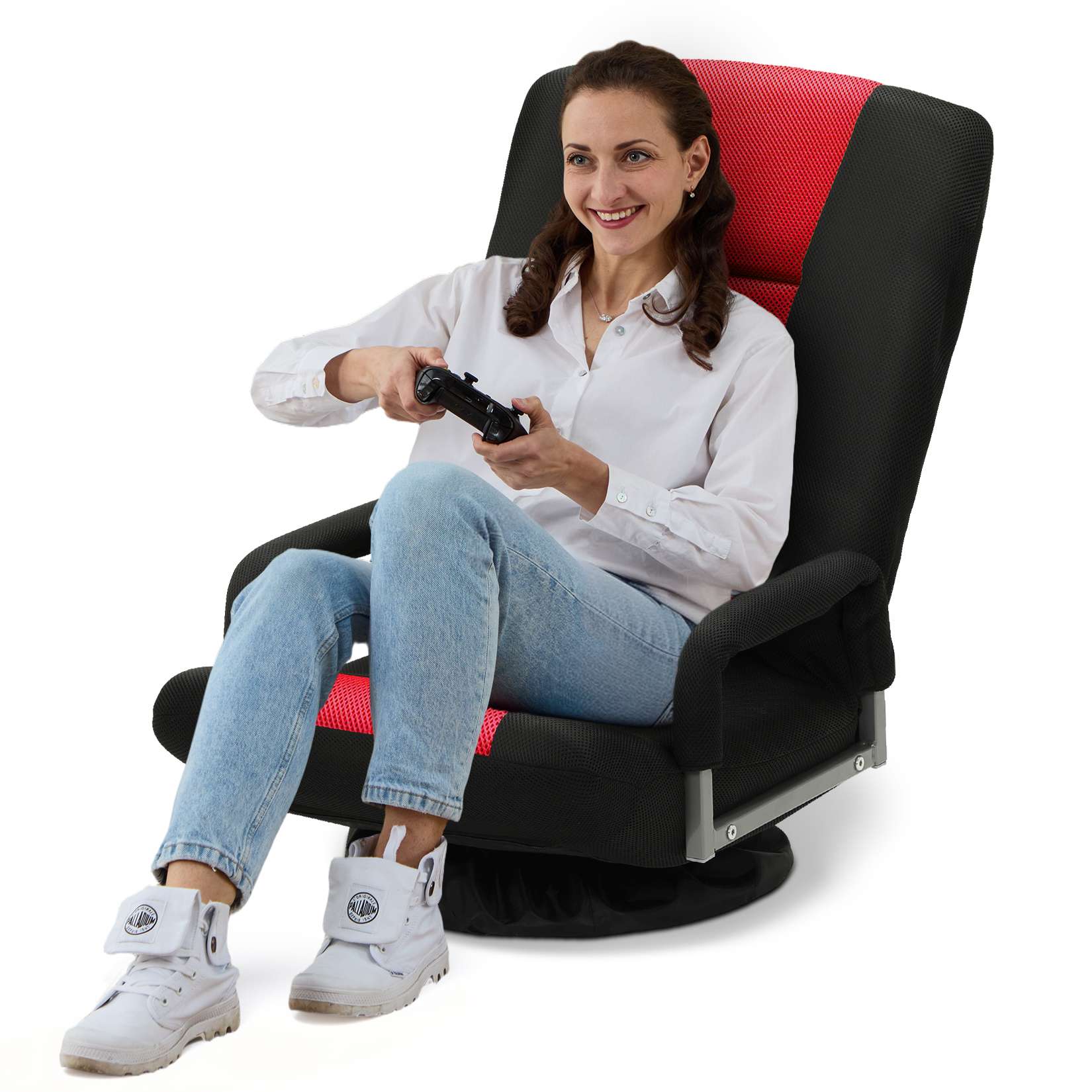 Avocahom Swivel Floor Gaming Chair w/Armrests
